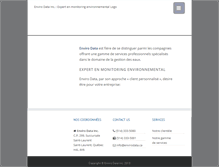 Tablet Screenshot of envirodata.ca